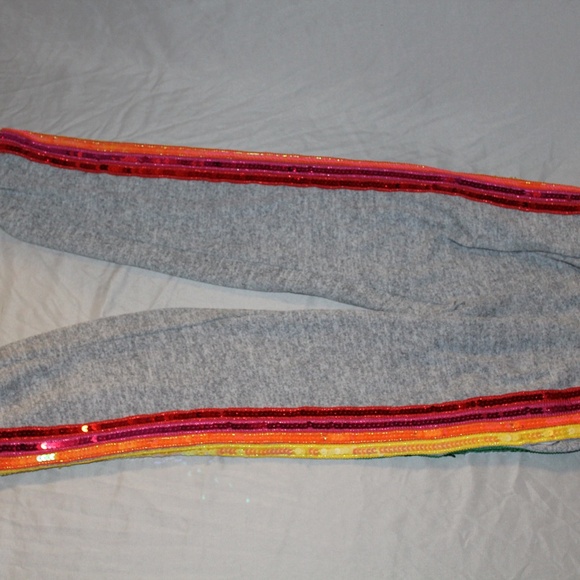 LOLA + THE BOYS SEQUIN RAINBOW TRACKSUIT SET - Picture 3 of 8